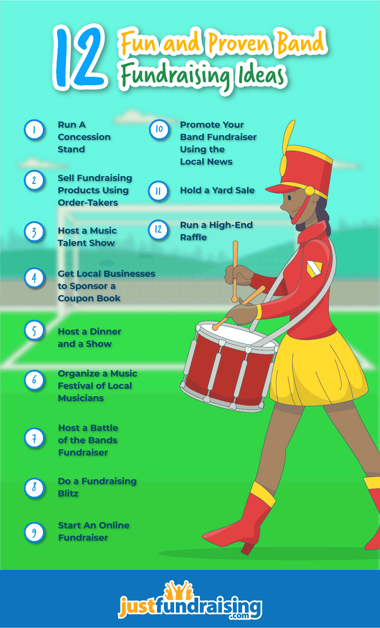 12 fun and proven band fundraiser ideas