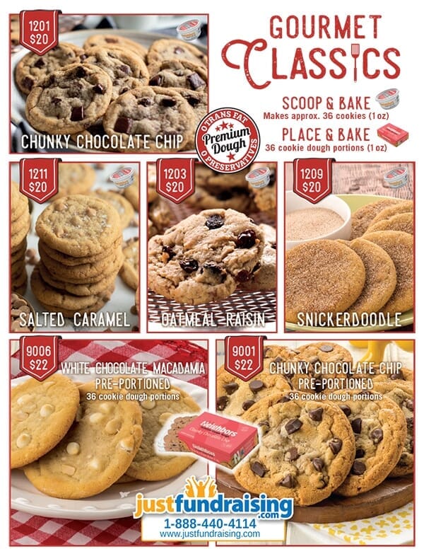 20 Cookie Dough Fundraiser Up To 55 Profit JustFundraising®