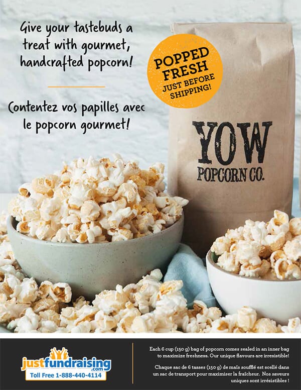 YOW Popcorn Fundraiser