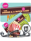 Dinner & A Movie Card