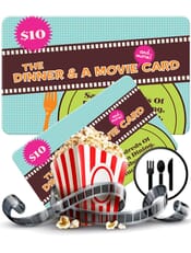 Dinner & A Movie Card