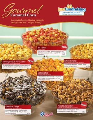 Caramel Popcorn Fundraising Program