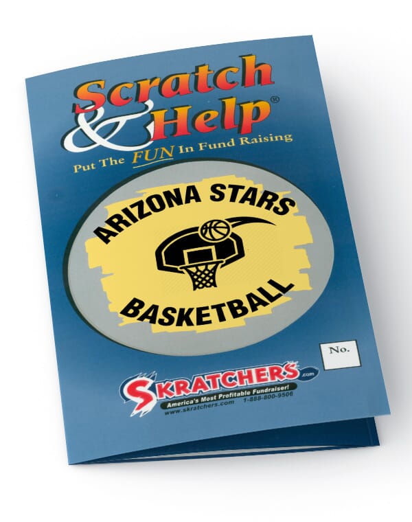 FUNDRAISING SCRATCHCARD SPORTS PACK x4 CARDS GREAT QUALITY!! 