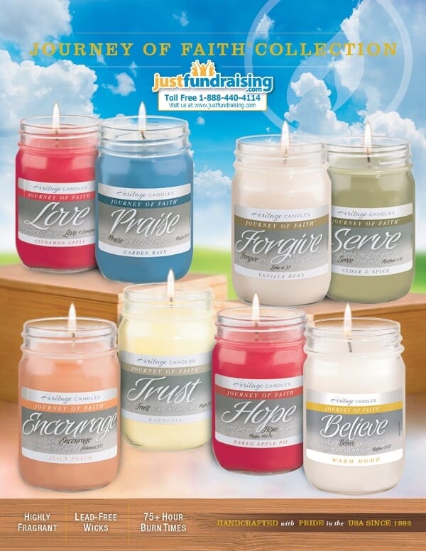 journey of faith candles