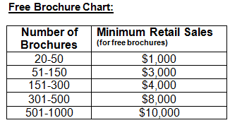 Free Brochure Chart