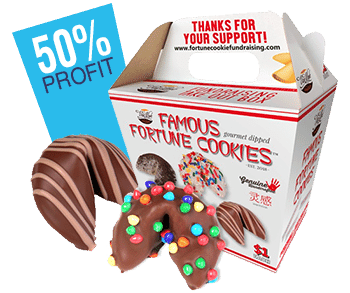 Fortune cookie fundraising program